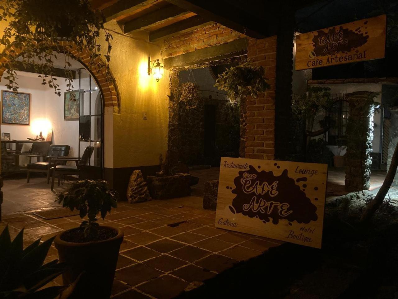 Casa Cafe Arte Acomodação com café da manhã Tepoztlán Exterior foto